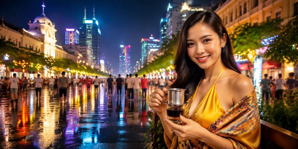 Người dùng tại TP. Hồ Chí Minh thưởng thức giải trí casino trực tuyến bên ly cà phê